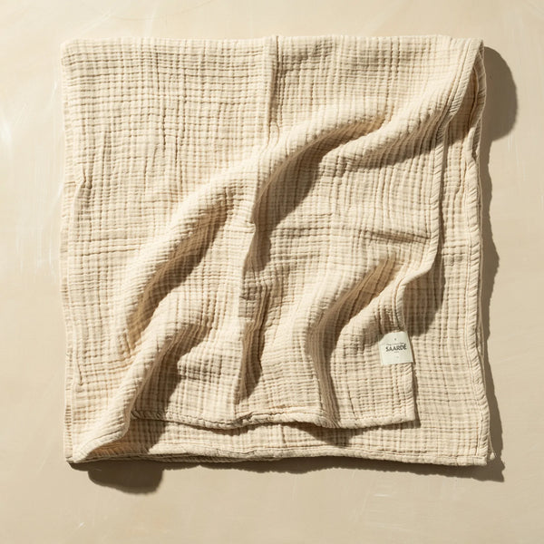 Enes Crinkle Baby Blanket | Clay SAARDE