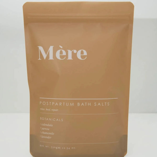 Postpartum Bath Salts 350gm - Mere Botanicals